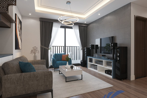 Thiết kế thi công căn hộ T3 Thăng Long Capital